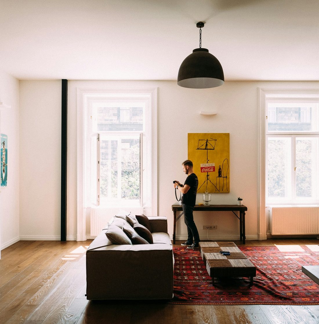 Verkoper aan het woord: rustig interieur, sfeer van een eigen thuis.